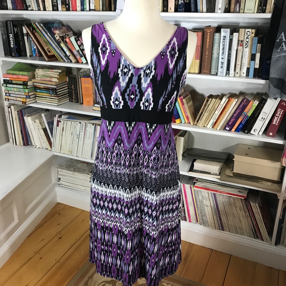 Athleta  Printed Santorini Dress Size Large